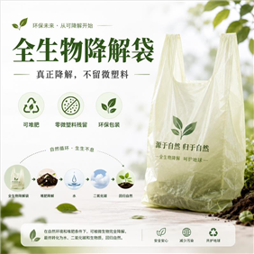 告别“白色污染”！一文读懂全生物降解袋：原理、材质与辨别全指南